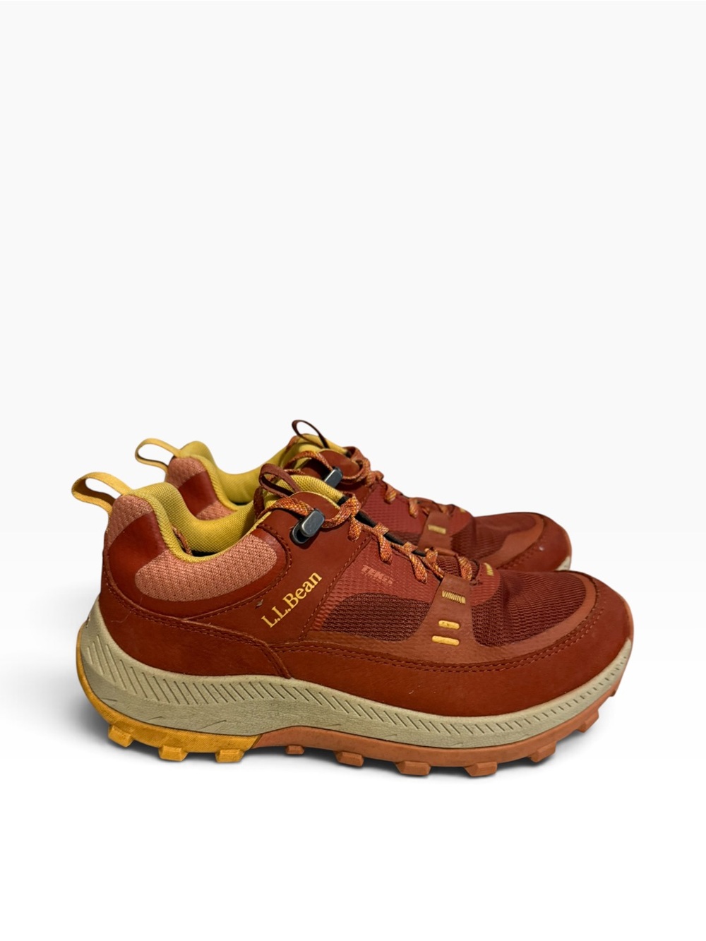 LL bean Women’s Access Hiking Shoes Adobe Red Size 8